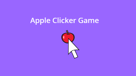 Apple Clicker Game by @Mybestfri /Scratch project hosted on Cocrea.